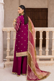 Zarposh Jahanara Festive Embroidered Net Unstitched 3Pc Suit - MIRAKA