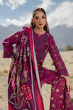 Maria.B M.Basics Printed Khaddar Unstitched 3Pc Suit D-05A