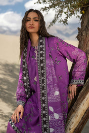 Maria.B M.Basics Printed Linen Unstitched 3Pc Suit D-07B
