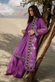 Maria.B M.Basics Printed Linen Unstitched 3Pc Suit D-07B