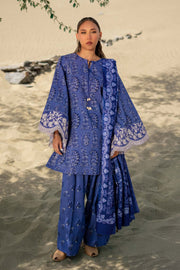 Maria.B M.Basics Printed Khaddar Unstitched 3Pc Suit D-08A