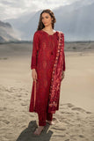 Maria.B M.Basics Printed Khaddar Unstitched 3Pc Suit D-08B