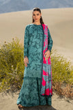 Maria.B M.Basics Printed Khaddar Unstitched 3Pc Suit D-09B