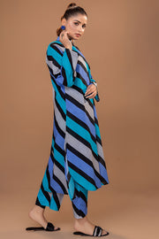 Safwa Printed Lawn Pret 2Pc Suit (Shirt/Trouser) P000432