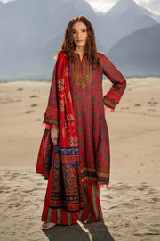 Maria.B M.Basics Printed Marina Twill Unstitched 3Pc Suit D-11B