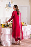Neeshay Dastaan Embroidered Chiffon Unstitched 3Pc Suit - Gulzaib