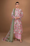 Ixora by Safwa Fine Printed Doria Lawn Unstitched 3Pc Suit ICS-35