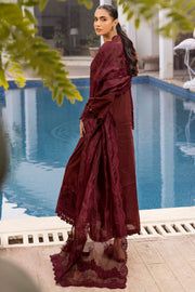 Motifz Premium Vol-02 Embroidered Lawn Unstitched 3Pc Suit 5313-SABINE