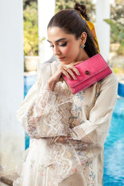 Motifz Premium Vol-02 Embroidered Lawn Unstitched 3Pc Suit 5319-MARCELINE