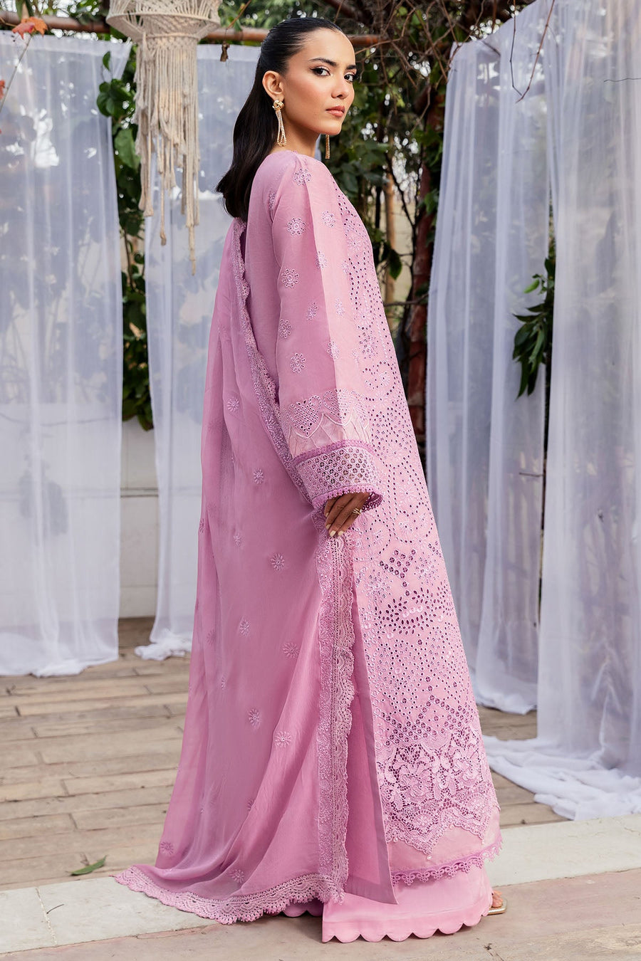 Motifz Premium Vol-02 Embroidered Lawn Unstitched 3Pc Suit 5321-CIEL