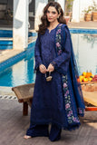 Motifz Premium Vol-02 Embroidered Lawn Unstitched 3Pc Suit 5330-MAELYS