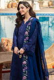 Motifz Premium Vol-02 Embroidered Lawn Unstitched 3Pc Suit 5330-MAELYS