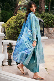 Motifz Amal Vol-02 Embroidered Lawn Unstitched 3Pc Suit 5368-OPAL
