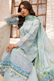 Motifz Umang Premium Embroidered Lawn Unstitched 3Pc Suit 5411-SIRA