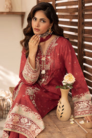 Motifz Umang Premium Embroidered Lawn Unstitched 3Pc Suit 5412-EMINE