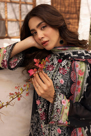 Motifz Umang Premium Embroidered Lawn Unstitched 3Pc Suit 5413-YAREN