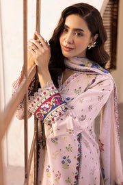 Motifz Umang Premium Embroidered Lawn Unstitched 3Pc Suit 5414-RUYA