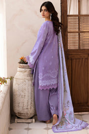 Motifz Umang Premium Embroidered Lawn Unstitched 3Pc Suit 5415-LEAH