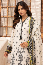 Motifz Umang Premium Embroidered Lawn Unstitched 3Pc Suit 5417-SIRAA