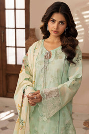 Motifz Umang Premium Embroidered Lawn Unstitched 3Pc Suit 5418-ALYSSA