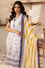 Motifz Umang Premium Embroidered Lawn Unstitched 3Pc Suit 5422-MABEL
