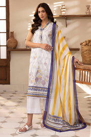 Motifz Umang Premium Embroidered Lawn Unstitched 3Pc Suit 5422-MABEL