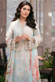 Motifz Amal Embroidered Lawn Unstitched 3Pc Suit 5423-DAISY
