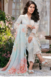 Motifz Amal Embroidered Lawn Unstitched 3Pc Suit 5423-DAISY