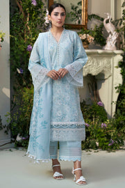 Motifz Amal Embroidered Lawn Unstitched 3Pc Suit 5425-LAVENDER
