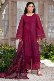 Motifz Amal Embroidered Lawn Unstitched 3Pc Suit 5426-VALERIE