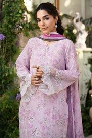 Motifz Amal Embroidered Lawn Unstitched 3Pc Suit 5428-ASTER