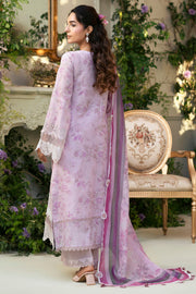 Motifz Amal Embroidered Lawn Unstitched 3Pc Suit 5428-ASTER