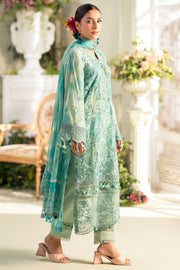 Motifz Amal Embroidered Lawn Unstitched 3Pc Suit 5430-IRIS