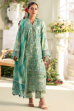 Motifz Amal Embroidered Lawn Unstitched 3Pc Suit 5430-IRIS