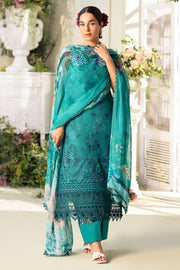 Motifz Amal Embroidered Lawn Unstitched 3Pc Suit 5432-MARIGOLD