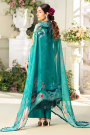 Motifz Amal Embroidered Lawn Unstitched 3Pc Suit 5432-MARIGOLD