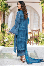 Motifz Amal Embroidered Lawn Unstitched 3Pc Suit 5434-LILLY