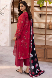 Motifz Umang Premium Embroidered Lawn Unstitched 3Pc Suit 5466-SAGE