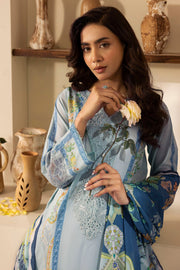 Motifz Umang Premium Embroidered Lawn Unstitched 3Pc Suit 5469-XYLA