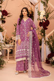 Safwa Greta Premium Embroidered Lawn Unstitched 3Pc Suit SGR-10