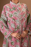 Ixora by Safwa Fine Printed Doria Lawn Unstitched 3Pc Suit ICS-35