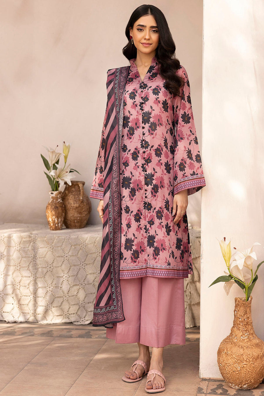 Motifz Rang Vol-03 Printed Lawn Unstitched 3Pc Suit 5507-AYLIN