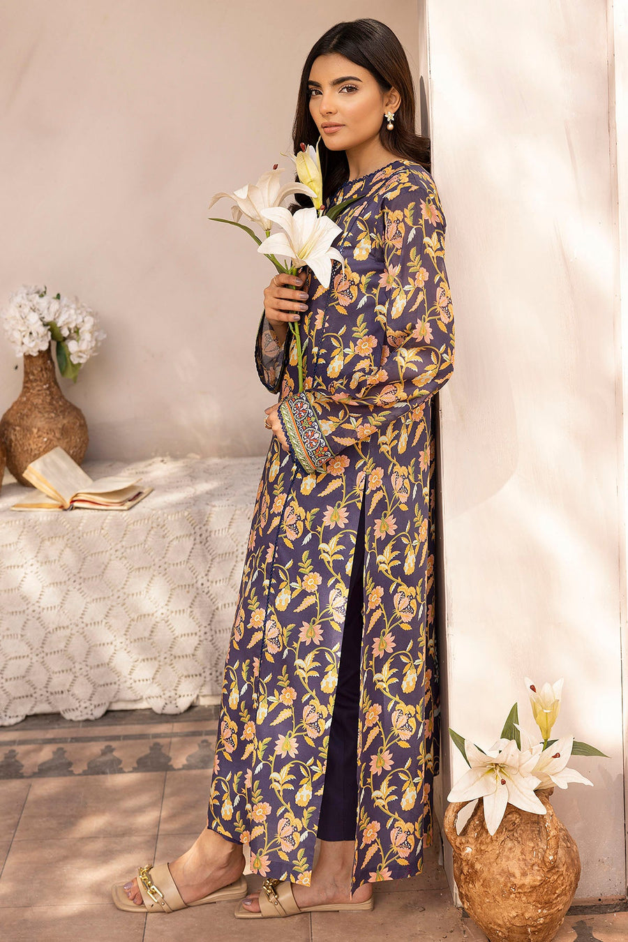 Motifz Rang Vol-03 Printed Lawn Unstitched 3Pc Suit 5512-EYLEEN