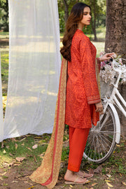 Motifz Rang Vol-07 Printed Lawn Unstitched 3Pc Suit 5557-ZOEY