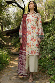 Motifz Rang Vol-07 Printed Lawn Unstitched 3Pc Suit 5561-NEHA
