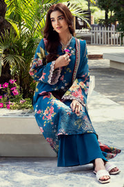 Motifz Umang Premium Embroidered Lawn Unstitched 3Pc Suit 5567-YARA