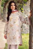 Motifz Umang Premium Embroidered Lawn Unstitched 3Pc Suit 5569-VOILET