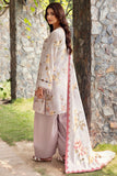 Motifz Umang Premium Embroidered Lawn Unstitched 3Pc Suit 5569-VOILET