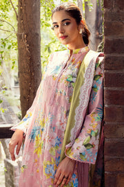Motifz Umang Premium Embroidered Lawn Unstitched 3Pc Suit 5570-MABEL