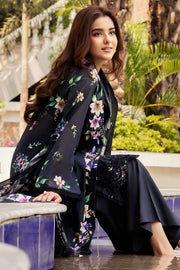Motifz Umang Premium Embroidered Lawn Unstitched 3Pc Suit 5571-GISELLE